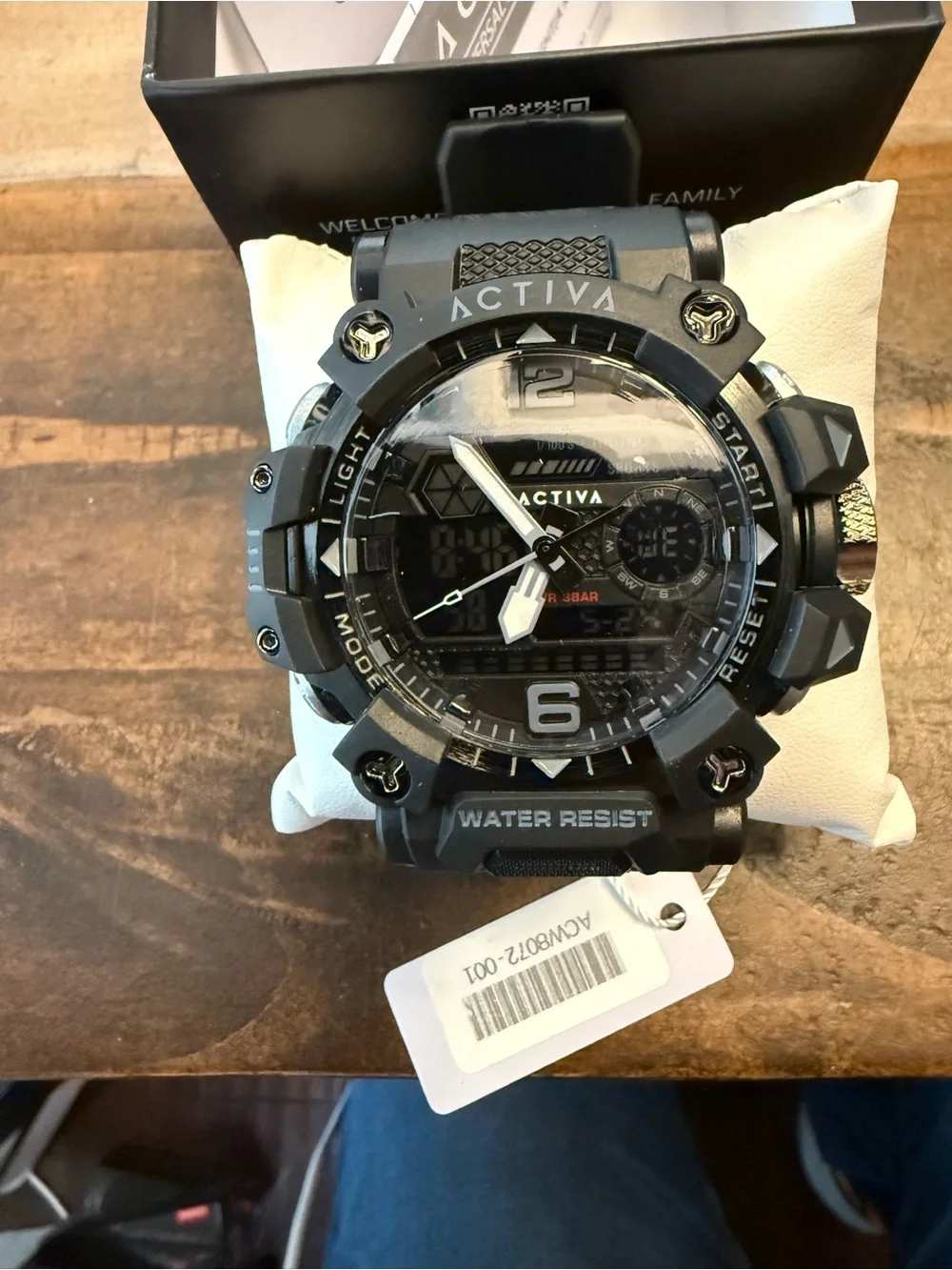 Activa x Invicta Digital Men's Watch (Model ACW8072-001)